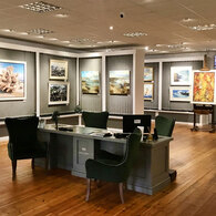 The Gallery, Holt, interior