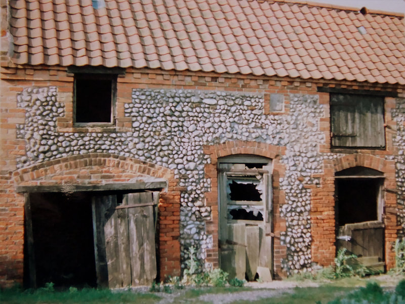 Picturecraft of Holt, history, Lees yard outbuilding 1971